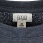 a.n.a a new approach Black Women's Sweatshirt Pullover Padded Shoulder OX 029