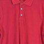 Croft & Barrow Red Men's Casual Short Sleeve Shirt 3 Button Front Medium 014
