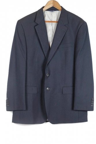 Croft & Barrow Blue Men's Suit Jacket Size 42R