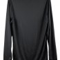 Hanes Cool Dri Black Men's Long Sleeve Casual Shirt Pullover Medium 016