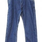Key Denim Dungaree Blue Men's Jeans Traditional Fit Size 40x32  013