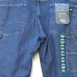 Key Denim Dungaree Blue Men's Jeans Traditional Fit Size 40x32  013