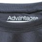 Advantage by UA Black Men's Long Sleeve Crew Neck Tee Size Medium 011