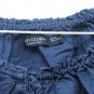 Faded Glory Blue Women's Peasant Top Blouse Size Small 4-6 004