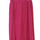 Simlu Red Women's Long Maxi Skirt w/ Pockets Size 3XL  021