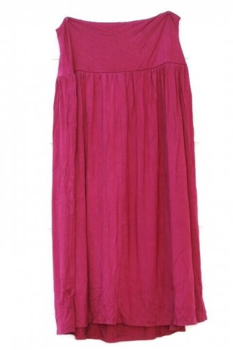 Simlu Red Women's Long Maxi Skirt w/ Pockets Size 3XL  021