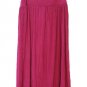 Simlu Red Women's Long Maxi Skirt w/ Pockets Size 3XL  021