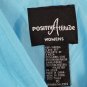 Positive Attitude Blue Women's Sleeveless Pullover Top Blouse 18 044