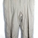 Sag Harbor Tan Women's Cropped Pants Zip Closure Elastic Waist Sides 20W 018 Sag Harbor Tan Women's Cropped Pants Zip Closure Elastic Waist Sides 20W 018