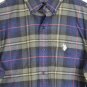 US Polo Assn Plaid Men's Dress Shirt Long Sleeve Button Down Small 004