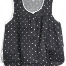 Only Necessities Black Polka Dot Women's Sleeveless Top Blouse  18/20  023