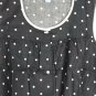 Only Necessities Black Polka Dot Women's Sleeveless Top Blouse  18/20  023
