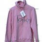 Tomboy Pink Women's Hoodie Pullover Sweatshirt Size Small   001