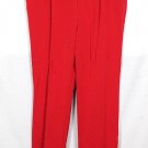 Allison Daley Red Women's Dress Pants Elastic Waist Pull On 18 038