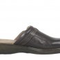 Array Women's Slip On Mules Shoes Open Back Brown Leather Size 11 S