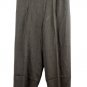 Josephine Chaus Brown Women's Dress Pants Lined Side Zip Closure 18W 057