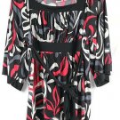 Cato Women's Top Blouse Long Sleeve Empire Waist Tie 18/20W 044