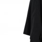 Fenini Black Women's Short Sleeve Top Blouse Pullover 1X 060