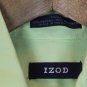 IZOD Green Men's Long Sleeve Dress Shirt Button Down Size 15.5 008