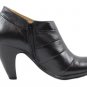 Sofft Frederica Black Women's Ankle Boots Heels Side Zip 7.5 M