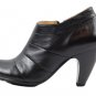 Sofft Frederica Black Women's Ankle Boots Heels Side Zip 7.5 M