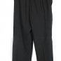 Emma James by Liz Claiborne Black Women's  Pants Elastic Waist Drawstring 1 010