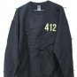 Gildan Heavy Blend Black Sweatshirt Long Sleeve Crewneck Pullover Size Large 010