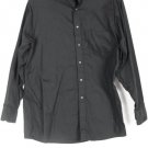 Arrow Regular Fit Black Men's Dress Shirt Long Sleeve Size Medium 011 Arrow Regular Fit Black Men's Dress Shirt Long Sleeve Size Medium 011