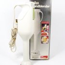 Braun White Handblender Chopper Shakes Soups Purees  Model MR 340