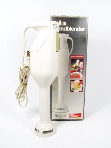 Braun White Handblender Chopper Shakes Soups Purees  Model MR 340