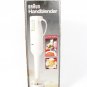 Braun White Handblender Chopper Shakes Soups Purees Model MR 340