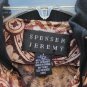 Spenser Jeremy Leopard Print 100% Silk Women's Sweater Long Sleeve Small    015