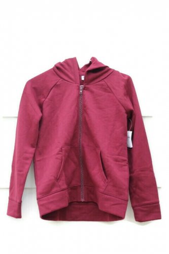 Old Navy Burgundy Unisex Kids Hoodie Sweatshirt Size XL(14)  013