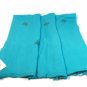 LDS Women's Aqua Blue Turquoise Shawl Wrap Scarf Tassel Embroidery 80 x 25  047