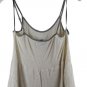 Forever 21 Cream Women's Tank Top Ruffle Flare Bottom Pullover Large 017