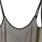 Forever 21 Cream Women's Tank Top Ruffle Flare Bottom Pullover Large 017