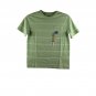 Thereabouts Green White Striped Boys Short Sleeve Casual Shirt Large  Box B
