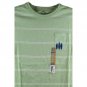 Thereabouts Green White Striped Boys Short Sleeve Casual Shirt Large  Box B