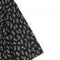 Elisabeth Black White Floral Womens Short Sleeve Shirt Size 2 033