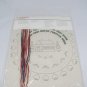 Sunset Stitchery Christmas Blessing Needlecraft Kit Finished Size 12" Hoop 2105
