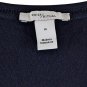 Daily Ritual Black Women's Tencel Short Sleeve Open Crewneck Jumpsuit Medium 030