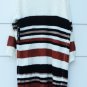LuLus Women's White Multicolor Knit Open Front Cardigan Sweater Size XS   007