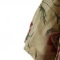 Hearts of Palm Tan Brown Women's Collared Top Blouse Button Up 20W 061
