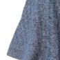 XX1 Gray Women's Knit Top Sweater Short Sleeve Full Front Buttons Size Small 018