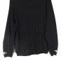 Casual Corner Annex Black Women's Long Sleeve Sweater Beaded 1X 039
