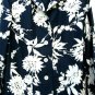 Liz Claiborne Women's 2 Pc Floral Blue Sleeveless Dress & Blazer Sz 10    006