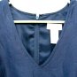 Liz Claiborne Women's 2 Pc Floral Blue Sleeveless Dress & Blazer Sz 10    006