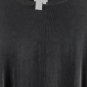 Coldwater Creek Black Women's Long Sleeve Blouse Pullover Medium 049