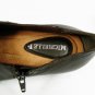 Michelle D Women's Ankle Booties Clogs Mules Heels Brown Leather Side Zip 11 M