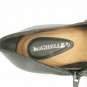 Michelle D Women's Ankle Booties Clogs Mules Heels Brown Leather Side Zip 11 M